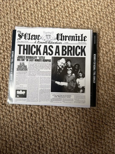 Jethro tull thick - -,
