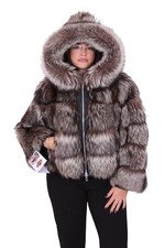 GIACCA PELLICCIA VOLPE SILVER