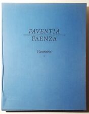 FAVENTIA – FAENZA PLANIMETRIE 1 – RACCOGLITORE CON 12 PLANIMETRIE DI FAENZA...