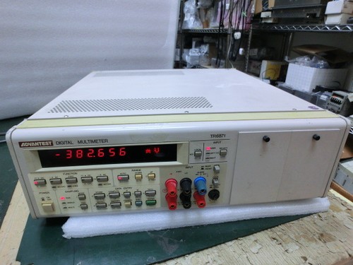 Advantest tr6871 multimetro - tr6871,