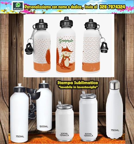 Borraccia alluminio - borraccia,