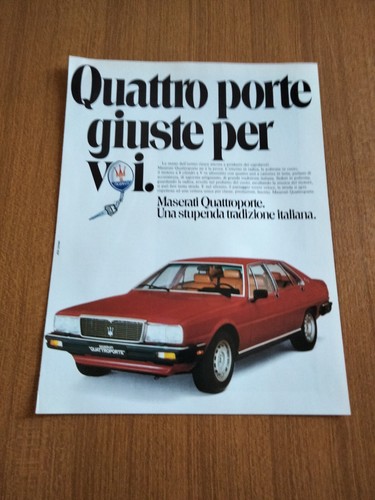 1981 maserati quattroporte - 1981,