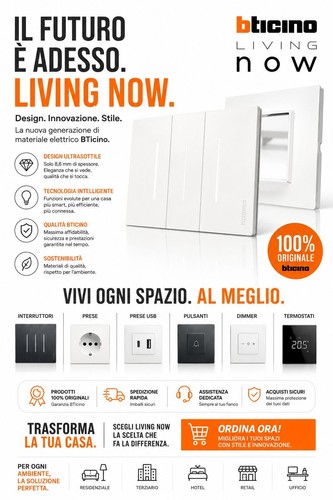 Serie originale bticino - serie, living