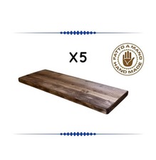 SET 5 MENSOLE DA PARETE IN