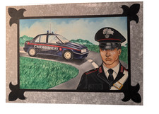 Dipinto Olio su Cartoncino