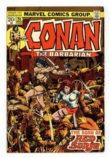 Conan Il Barbaro #24 VG/FN 5.0 1973 Prima Storia Completa Di Red Sonja
