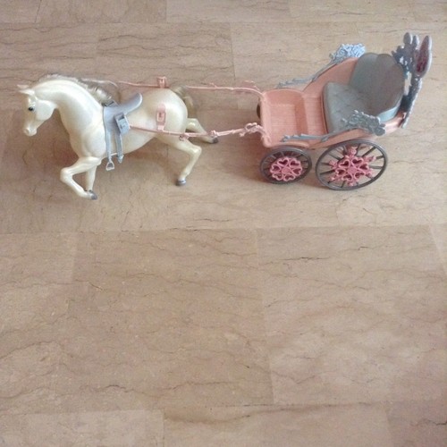 Mattel cavallo con - con, carrozza