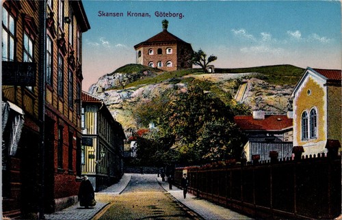 Vintage ppc skansen kronan - skansen,