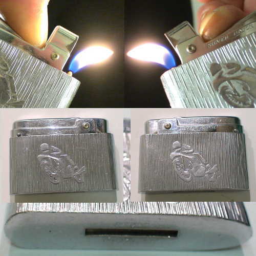 Briquet silver match - silver,