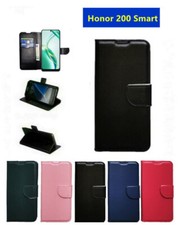 COVER CUSTODIA A LIBRO  CHIUSURA CLIP MAGNETICA PER Honor 200 Smart