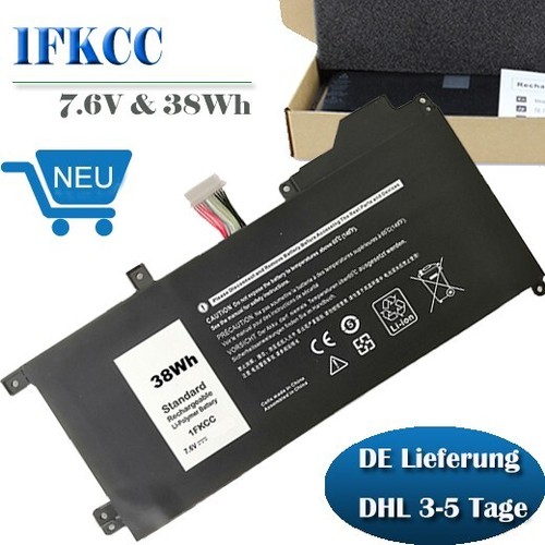 Batteria 1fkcc per dell - per,