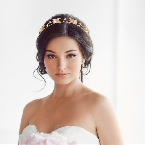 Cerchietto sposa matrimonio - ,
