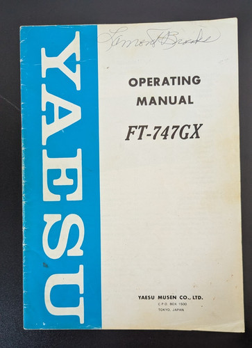 Yaesu 747gx - yaesu, ft-747gx