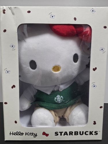 Peluche starbucks hello kitty - peluche,