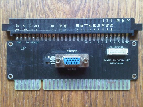 Arcade jamma to vga - jamma,