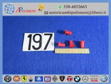 CLIP BOTTONE MOLLETTA 4 PZ MADREVITE TASCHE LATERALI FIAT PANDA