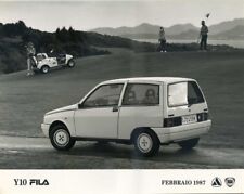LANCIA AUTOBIANCHI Y10 FILA FOTOGRAFIA ORIGINALE 1987 GOLF (14)