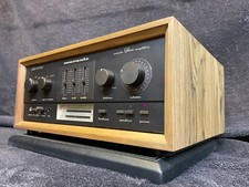 MARANTZ 1070M amplificatore stereo vintage, stadio phono, cabinet su misura, revisionato