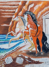 GIORGIO DE CHIRICO Disegno su