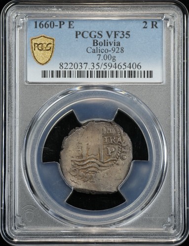 1660 bolivia reales - 2, cob