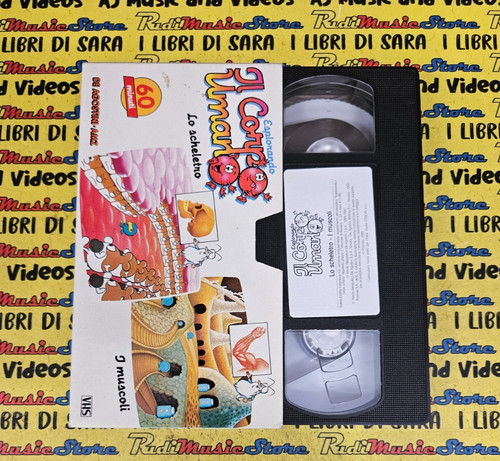 Vhs cartonata esplorando - vhs,