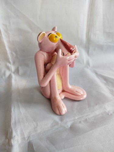 Pantera rosa ceramica - pantera,