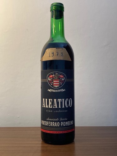 Aleatico 1972 vino
