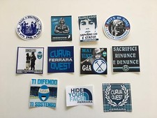 SPAL 11 ADESIVI ULTRAS FERRARA CURVA OVEST BOYS MAI VINTI TI DIFENDO SACRIFICI
