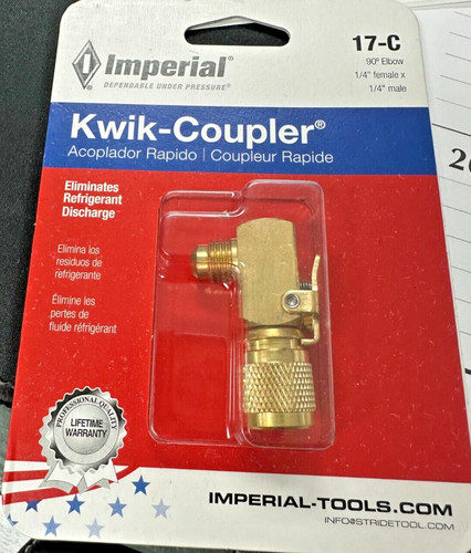 Imperial kwik coupler - imperial, 17-c