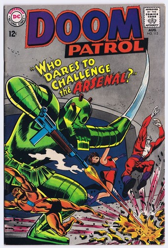 Doom patrol 113 - doom,