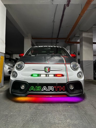 Abarth lettere griglia - abarth,