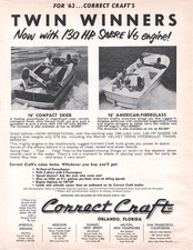 Pubblicità Correct Craft Twin