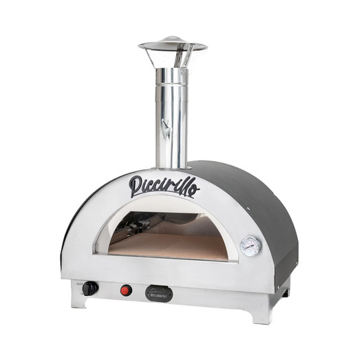 Forno ibrido legna gas per - e,