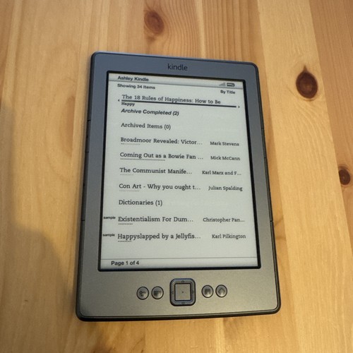 Amazon kindle d01100 lettore - amazon,
