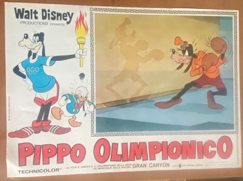 Fotobusta pippo olimpionico - pippo,