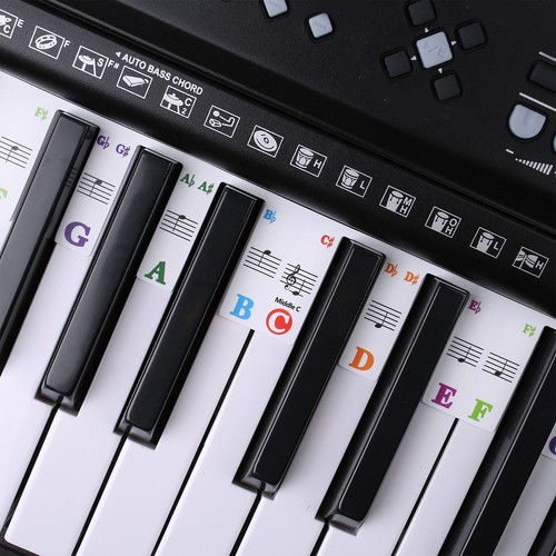 Piano keyboard stickers - keyboard,