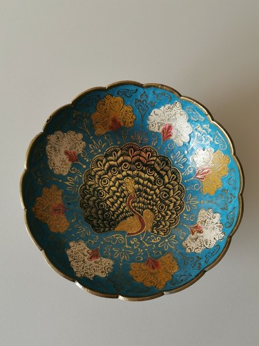 Piatto antico arte india - arte, d'