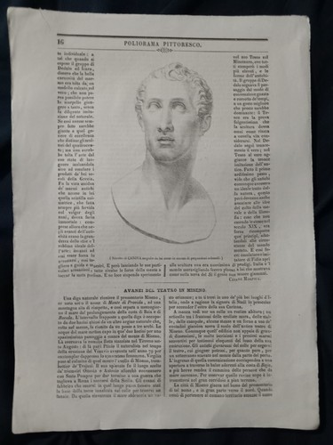 Litografia antonio canova - litografia,