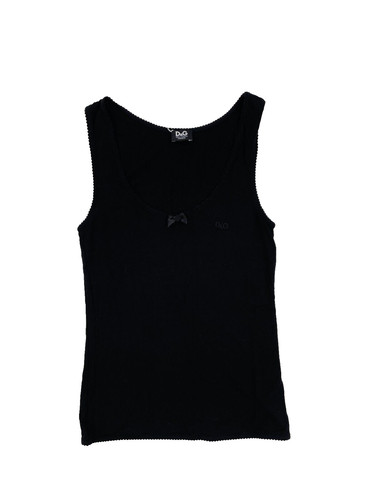 Gilet nero con spalline dolce - spalline,