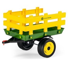 Peg Perego Rimorchio John Deere Stake-Side Trailer Per John Deere Ground Loader