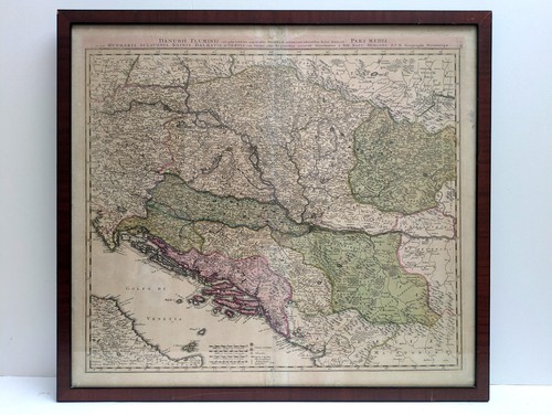Homann 1720 ungheria - b.,