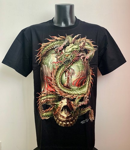 Teschio drago 3d rock - teschio,