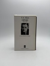 T.S. Eliot – Opere 1904-1939, Edited by Roberto Sanesi – Classici Bompiani