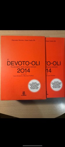 Dizionario devoto oli - dizionario, devoto-oli
