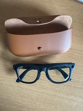 Occhiali Ray-Ban Meta Wayfarer Smart - Nero Opaco, Lenti di transizione