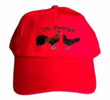 Berretto Basecap ricamato.. galline nane tedesche MB2007