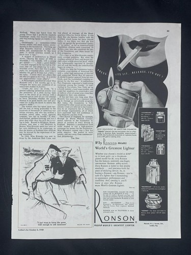 Pubblicità rivista 1948 - 1948,