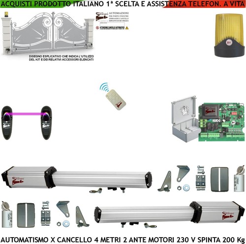 Kit base automazione cancello - base,