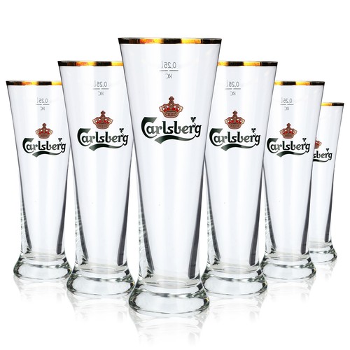 Bicchieri birra carlsberg - birra,