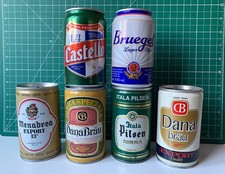 6 lattine di birra italiane cl.33 - da collezione